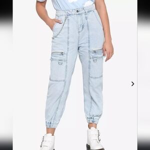 Hot Topic Indigo Denim Pants Size M